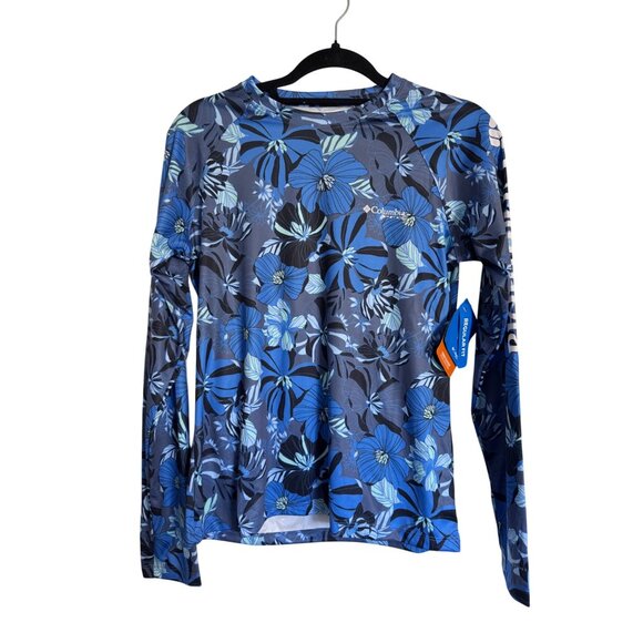 Columbia Super Tidal PFG Size Small Women’s Jersey NWT $50 Swim Shirt Rash Guard - Picture 3 of 13